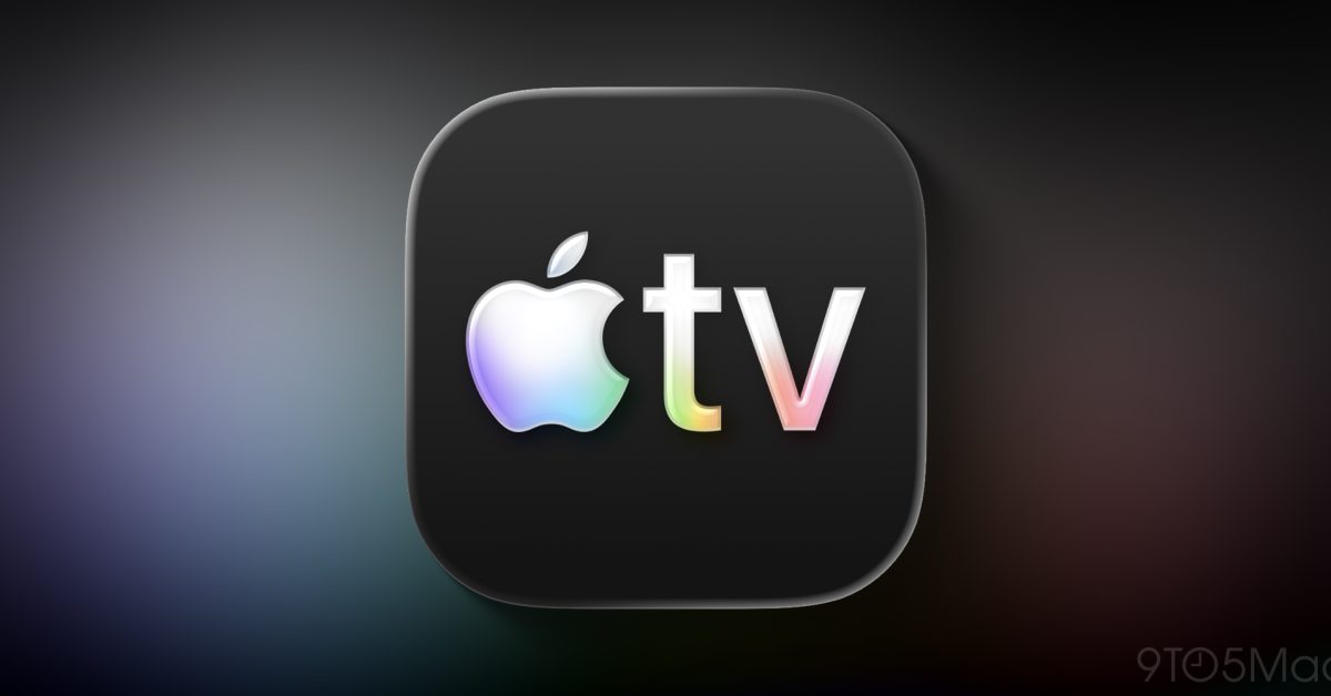 Crunchyroll logo and interface on Apple TV app showing anime streaming channel
