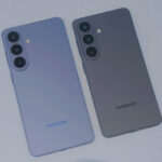 Samsung Galaxy S26 Ultra smartphone displaying technical issue or glitch on screen