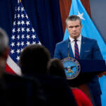 Financial Times report on US Defense Secretary Pete Hegseth's broker seeking defense fund before Iran attack