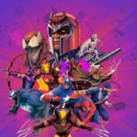 Marvel MaXimum Collection game compilation cover art featuring classic 90s Marvel heroes