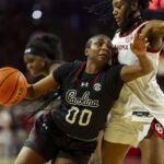 NCAA Women's Sweet 16 bracket showing top seeds and underdog teams like Virginia and Minnesota