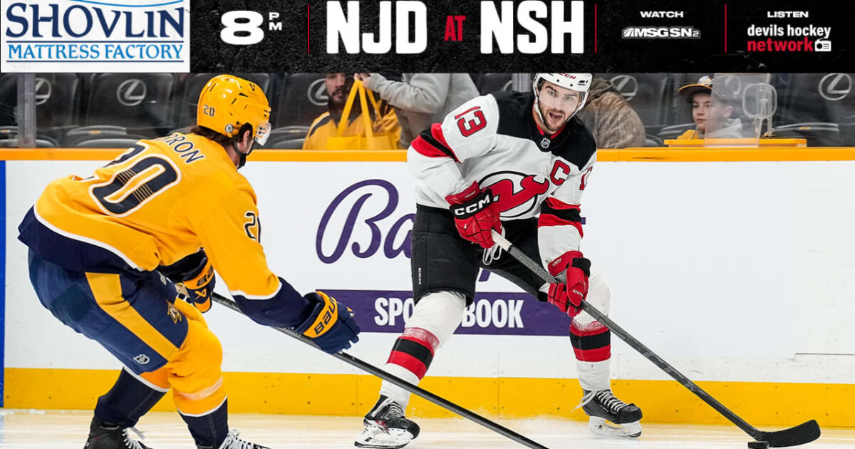 New Jersey Devils Face Surging Nashville Predators in Crucial NHL Clash
