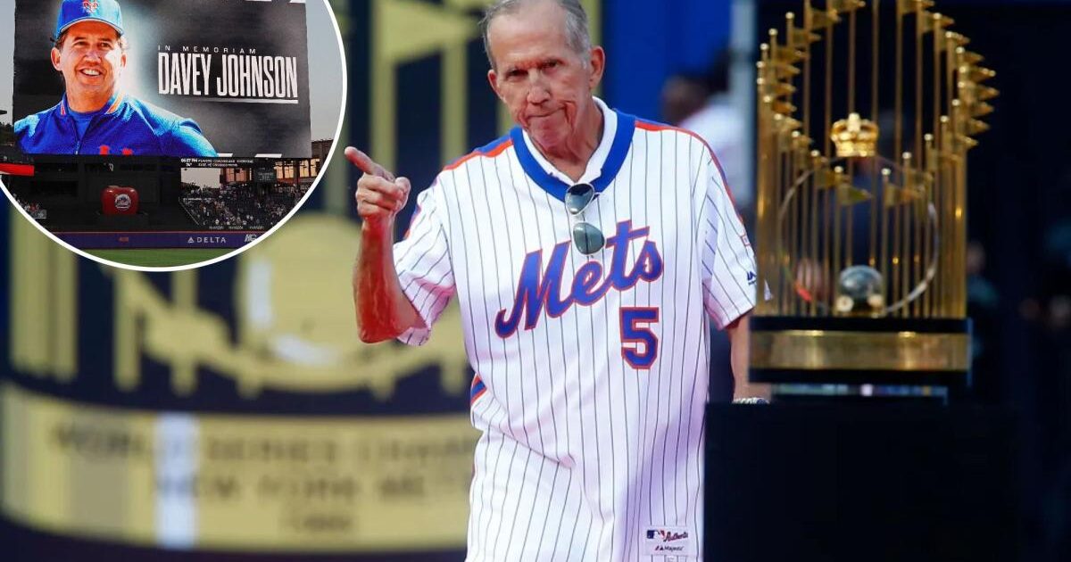 New York Mets to Honor Legend Davey Johnson with 2026 Uniform Patch