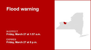 New York’s Finger Lakes Region Faces Flood Risk After Heavy Rains