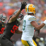 Philadelphia Eagles new pass rusher Joe Tryon-Shoyinka in action