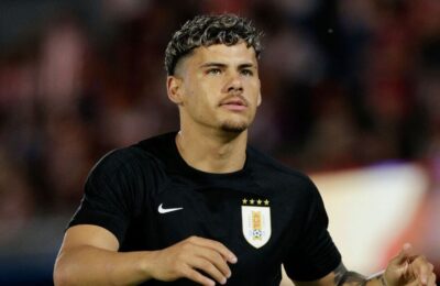 Uruguay’s Araújo Vows to Learn from 5-1 Defeat to USA Ahead of England Clash