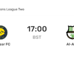 Al Nassr and Al-Ahli players in action during an AFC Champions League Two match