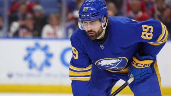 Alex Tuch Buffalo Sabres forward during a game action shot