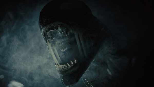 Alien: Romulus movie poster highlighting synthetic character N-D-255 Andy