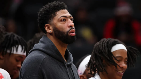 Anthony Davis discussing trade grievances on The Draymond Green Show podcast