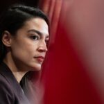 Representative Alexandria Ocasio-Cortez speaking about opposing US military aid to Israel and Iron Dome funding