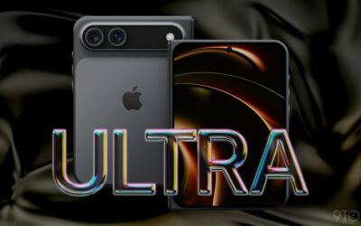 Rumored Apple iPhone Ultra foldable smartphone with book-style design concept