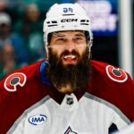Colorado Avalanche vs Dallas Stars players clash in a crucial Western Conference NHL game