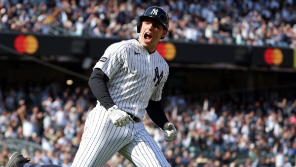 Ben Rice New York Yankees cleanup hitter batting stance