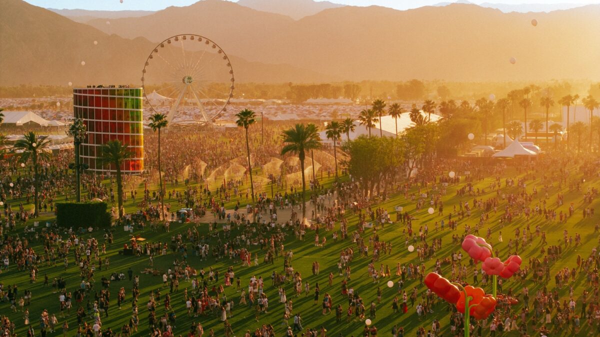 BIGBANG performing on stage at Coachella 2024 music festival