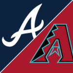 Ozzie Albies and Matt Olson celebrate after hitting back-to-back home runs to win the game for the Atlanta Braves 2-0.