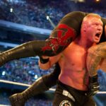 Brock Lesnar's 12 WrestleMania matches ranked from worst to best list graphic
