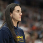 Caitlin Clark Indiana Fever guard blocks Dave Portnoy ahead of WNBA season