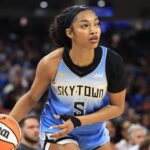 Angel Reese Chicago Sky Atlanta Dream trade announcement graphic