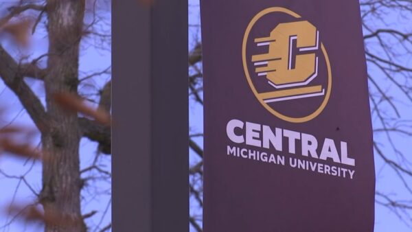 CMU Central Michigan University campus building exterior