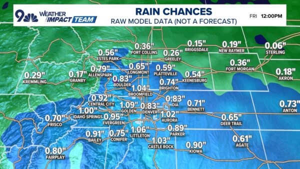 Colorado Faces Major Rain and Snow This Week