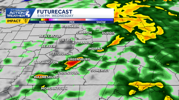 Cool Weather and Showers Expected in Pittsburgh This Week