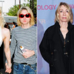 Courtney Love discussing Nirvana lyric about Kim Gordon feud on podcast