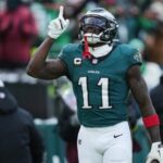 Philadelphia Eagles wide receiver A.J. Brown potential trade news and 2026 NFL Draft strategy