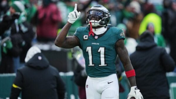 Philadelphia Eagles wide receiver A.J. Brown potential trade news and 2026 NFL Draft strategy