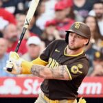 ESPN MLB betting tips article preview featuring Jackson Merrill and Ryne Nelson
