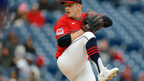 Fantasy baseball waiver wire advice featuring pitcher Parker Messick on a tablet screen