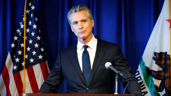 Federal appeals court judge gavel blocks California ICE identification law