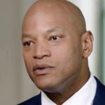 Maryland Governor Wes Moore discussing economic strain and corporate accountability in CBS Face the Nation interview