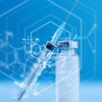 Senior receiving a high-dose flu vaccine to potentially lower Alzheimer's risk