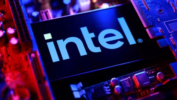 Intel Q1 earnings report chart showing CPU demand growth from AI agents