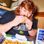 Iowa Hawkeyes offensive lineman Gennings Dunker, a viral NFL draft prospect