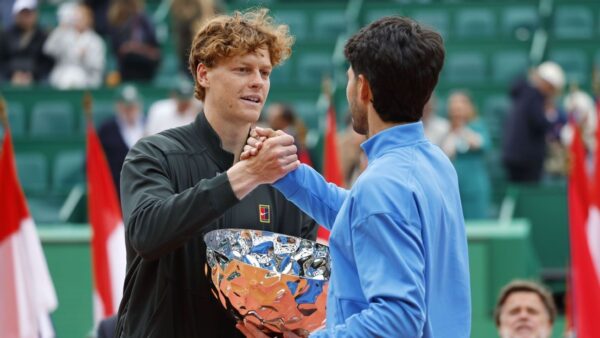 Jannik Sinner celebrates winning Monte Carlo Masters and reclaiming world No. 1 ranking