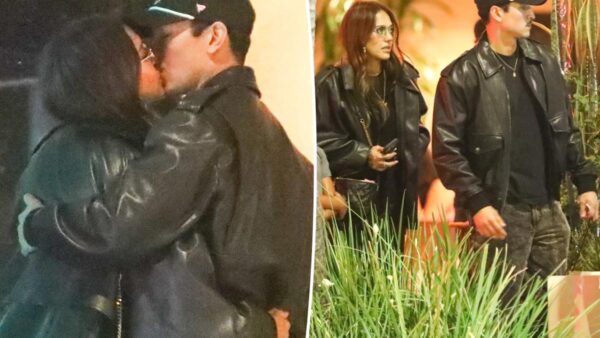 Jessica Alba and Danny Ramirez kissing during PDA-filled date night in Beverly Hills