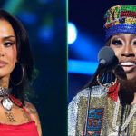 Kehlani and Missy Elliott pose together promoting their new single Back and Forth