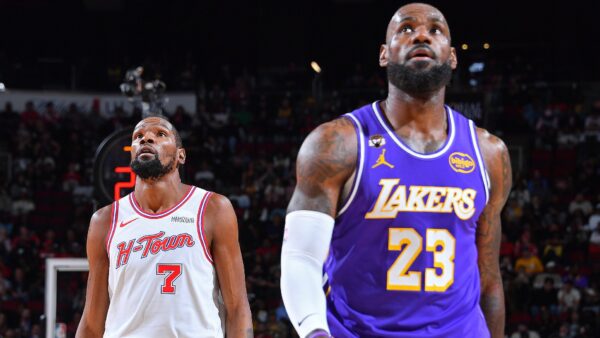 Kevin Durant and LeBron James face off in the 2026 NBA Playoffs chasing historic milestones