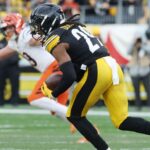 Kyle Dugger in Bengals uniform after signing in NFL free agency
