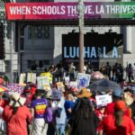 LAUSD teachers union members and district officials negotiating to avoid a strike