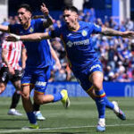 Levante vs Getafe La Liga match action at Estadio Ciudad de Valencia