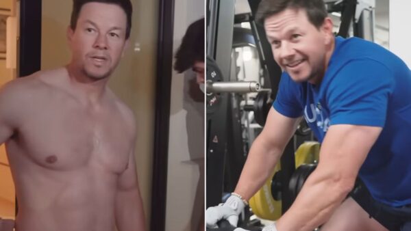 Mark Wahlberg demonstrating his intense 4 AM workout routine in his gym