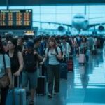 Massive flight disruptions and cancellations at Miami International Airport terminal