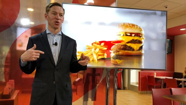 McDonald's CEO Chris Kempczinski faces backlash for awkward food video
