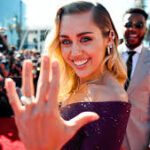 Miley Cyrus and Maxx Morando at the Avatar: Fire and Ash premiere confirming their engagement