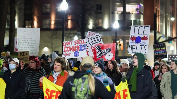 Chris Ostroushko Minnesota man faces backlash after shoving conservative reporter Savanah Hernandez at protest