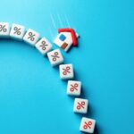Chart showing mortgage rates dropping amid a bond market rally in April 2026