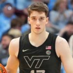 Neoklis Avdalas in a basketball uniform after transferring to North Carolina